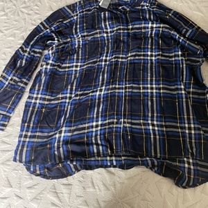 Lightweight Lane Bryant flannel BNWT 22/24